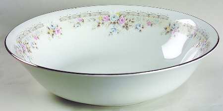 Rose Point 9" Round Vegetable Bowl by Ranmaru