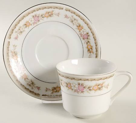 Savannah Flat Cup & Saucer Set