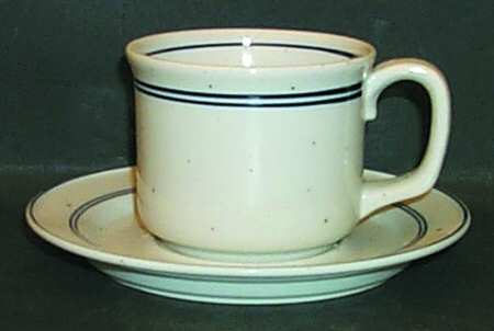 Scandinavia Flat Cup & Saucer Set