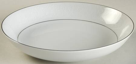 Silver Lace Coupe Soup Bowl