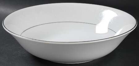 Silver Lace 9" Round Vegetable Bowl