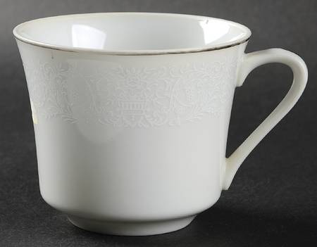 Silver Lace Flat Cup