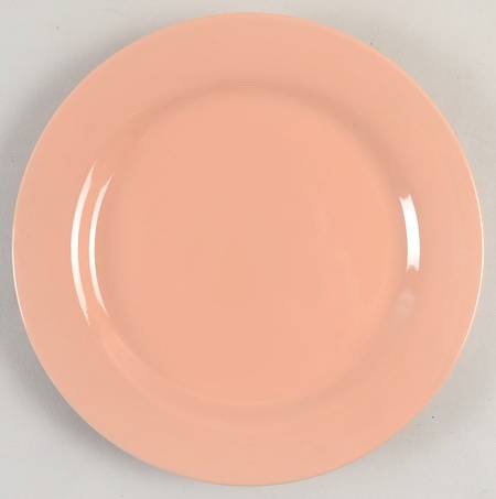 Space II Peach Salad Plate