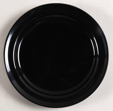 Space Black Salad Plate