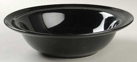 Space Black 9" Round Vegetable Bowl