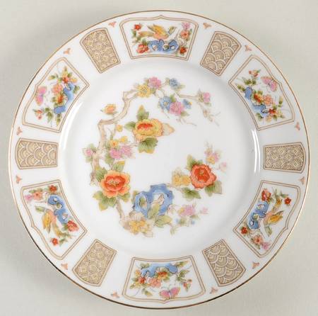 Spring Moon Salad Plate by Ranmaru