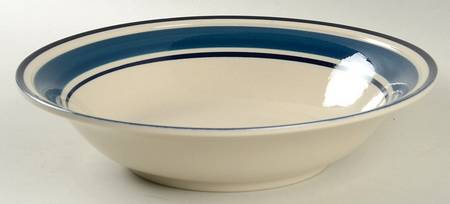 Trend Blue 9" Round Vegetable Bowl