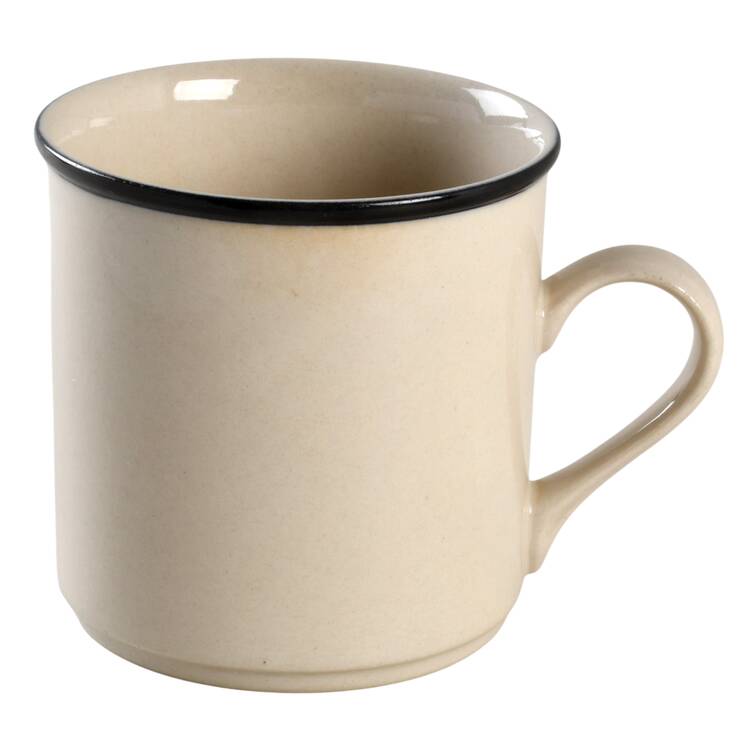 Trend White Flat Cup