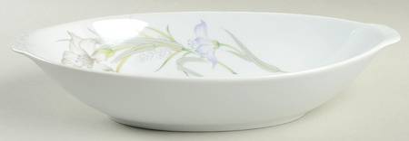 Daffodil 12" Oval Vegetable Bowl