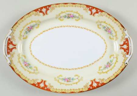 RNS3 12" Oval Serving Platter