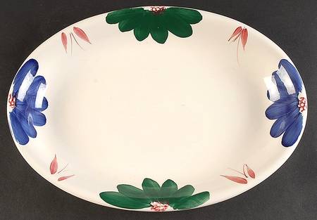 Fiori 16" Oval Serving Platter