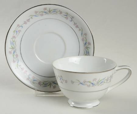 Danville Footed Cup & Saucer Set
