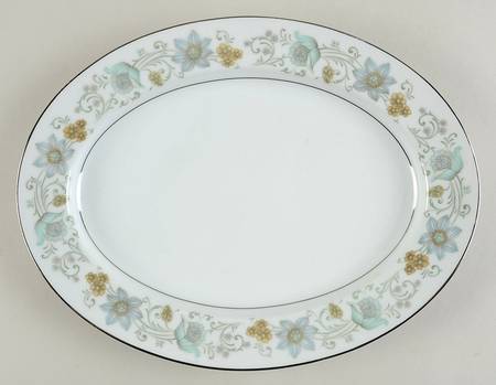 Floris 13" Oval Serving Platter