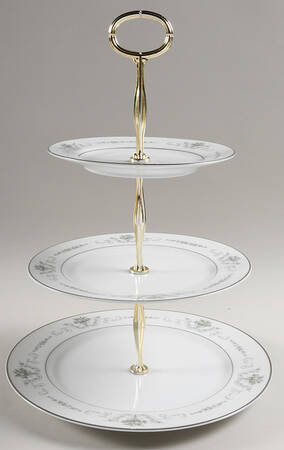 Gainsborough 13 7/8"-14 1/4" 3-Tiered Serving Tray(DP,SP,BB) HC