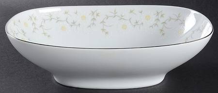 Ginger 10" Oval Vegetable Bowl