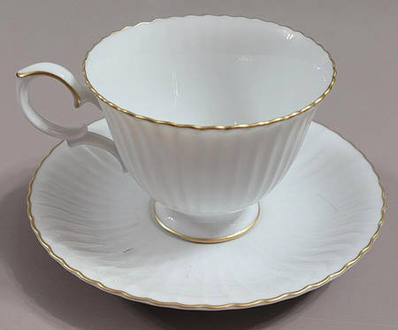 Radison Footed Cup & Saucer Set