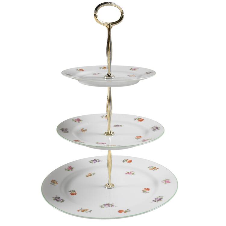RO8 13 7/8"-14 1/4" 3-Tiered Serving Tray(DP,SP,BB) HC