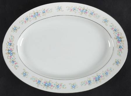 Romance 12" Oval Serving Platter