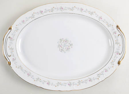 Romaine 16" Oval Serving Platter