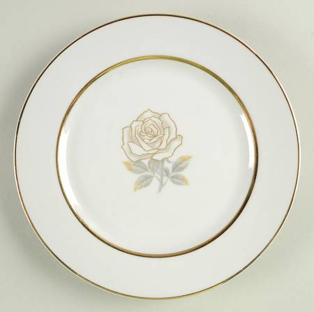 Rosa Salad Plate