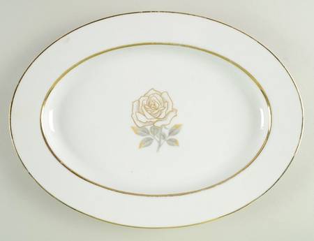 Rosa 12" Oval Serving Platter
