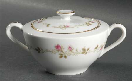 Sierra Rose Sugar Bowl & Lid