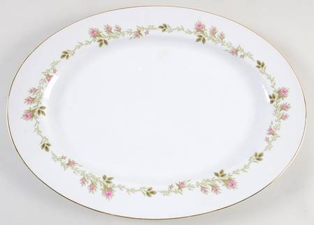 Sierra Rose 16" Oval Serving Platter