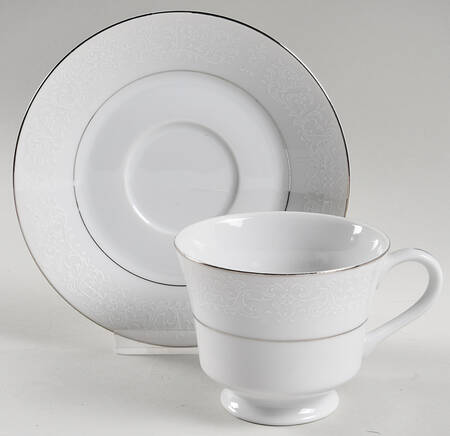 Spanish Lace Footed Cup & Saucer Set