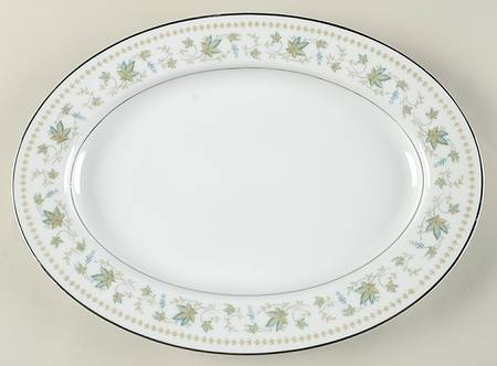 Springtime 12" Oval Serving Platter