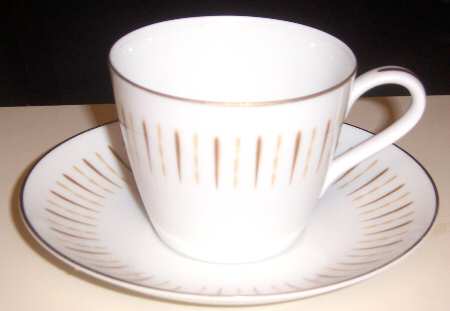 Tivoli Flat Cup & Saucer Set