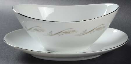 Wheatcroft Gravy Boat with Attached Underplate