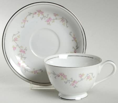 Windham Footed Cup & Saucer Set