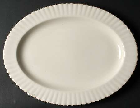 Affinity Gold 16" Oval Serving Platter