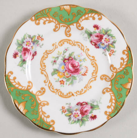 Albany Green Small Bread & Butter Plate
