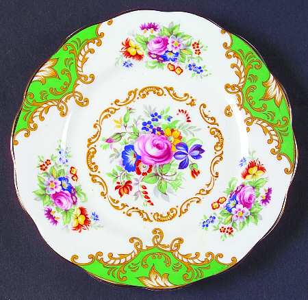 Albany Green Bread & Butter Plate
