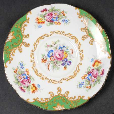 Albany Green Saucer for Cream Soup Bowl