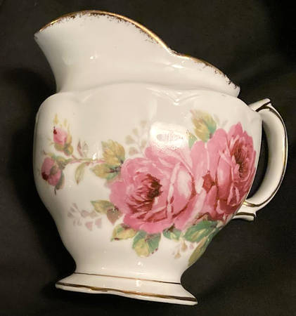 American Beauty (White Background) Creamer