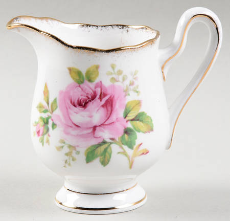 American Beauty (White Background) Mini Creamer