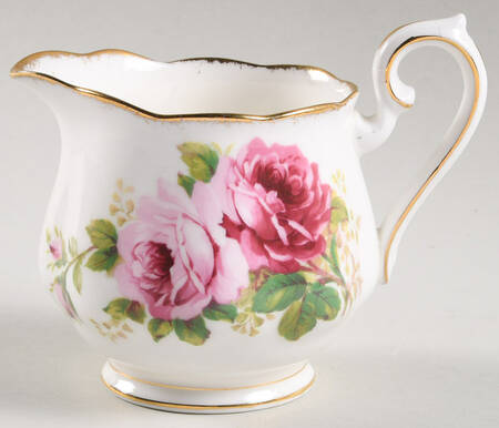 American Beauty (White Background) Creamer