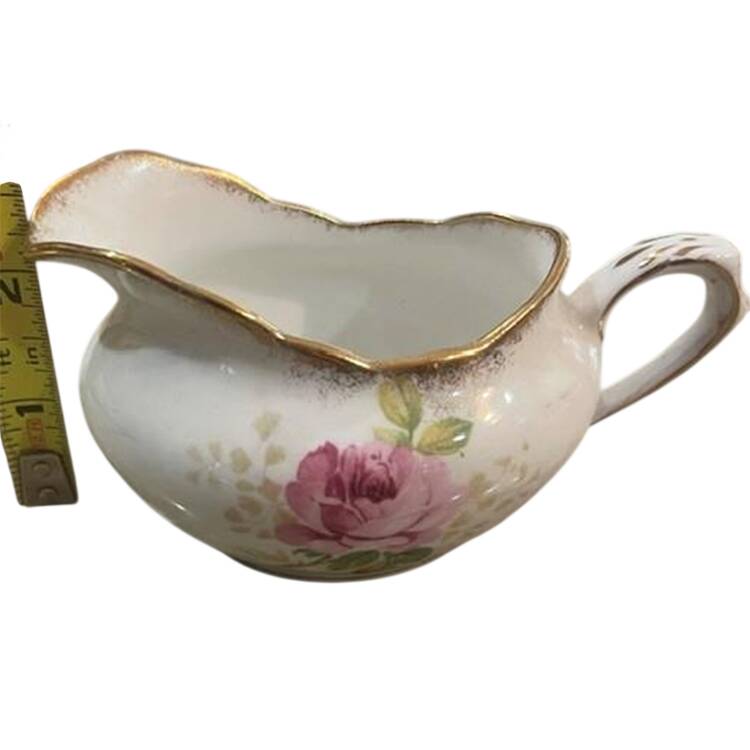 American Beauty (White Background) Creamer