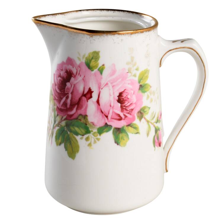 American Beauty (White Background) Hot Water Jug No Lid