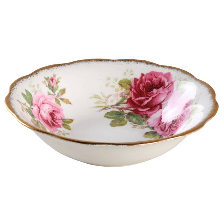 American Beauty (White Background) Coupe Cereal Bowl