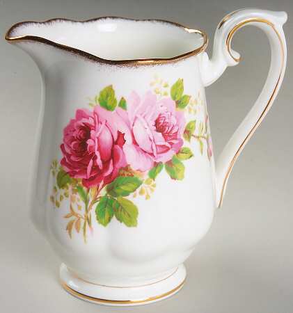 American Beauty (White Background) 16 Oz Pitcher