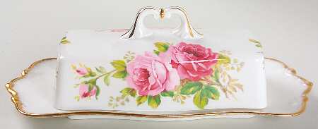 American Beauty (White Background) 1/4 Lb Covered Butter