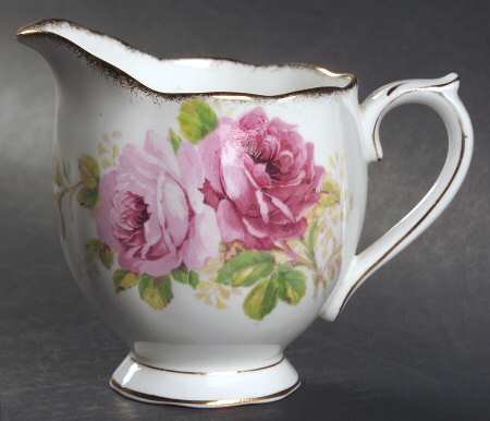 American Beauty (White Background) Creamer