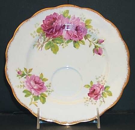 American Beauty (White Background) Snack Plate