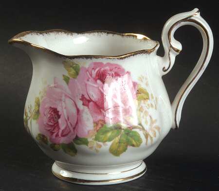 American Beauty (White Background) Creamer