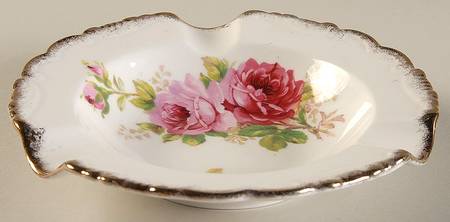 American Beauty (White Background) 6" Ashtray