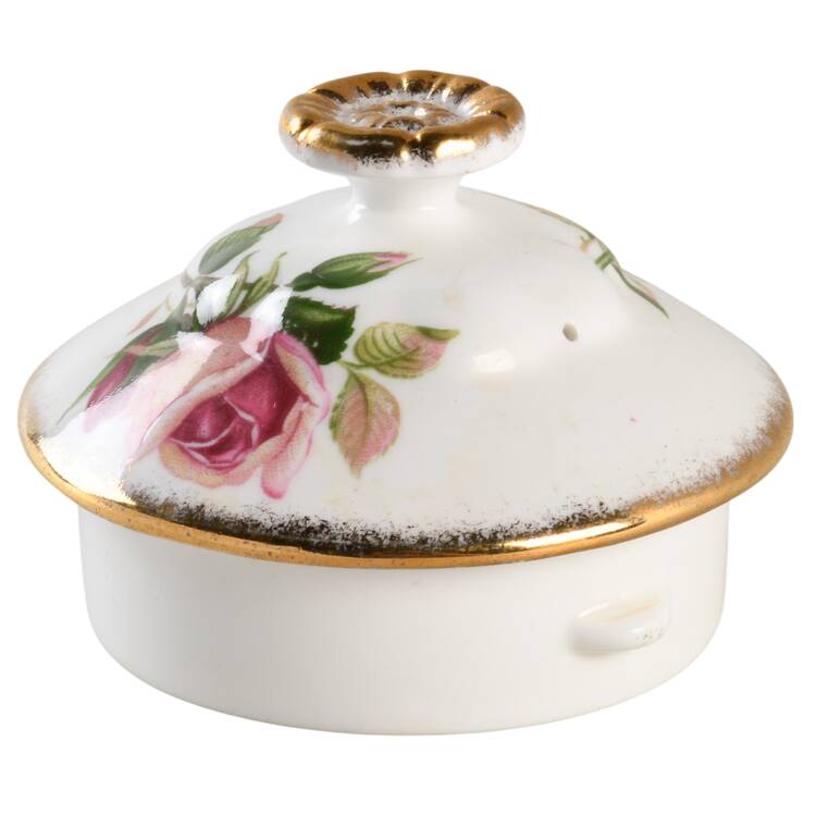 Anniversary Rose Lid for Teapot