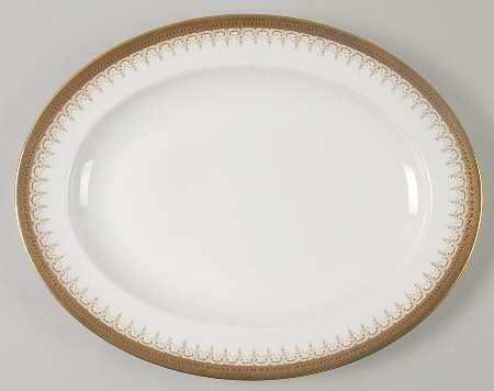 Athena 13" Oval Serving Platter